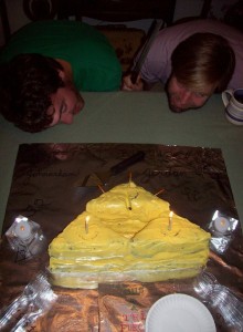 Triforce cake