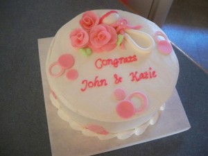 it's a girl baby shower cake