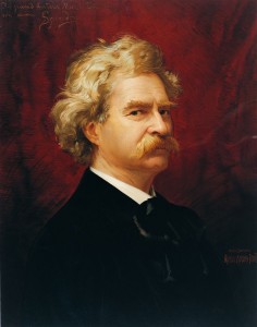 Mark Twain portrait